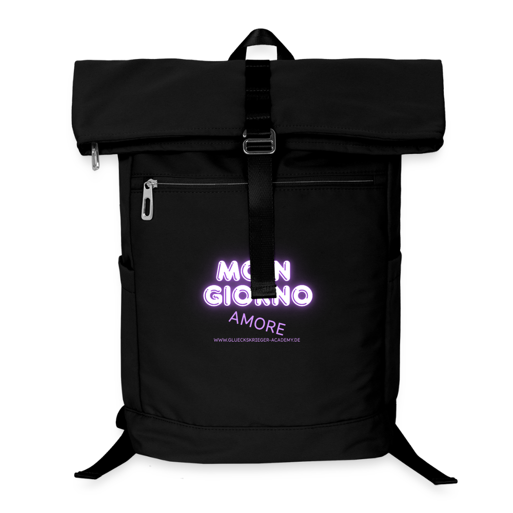 Glückskrieger Premium Rucksack-Moin - black