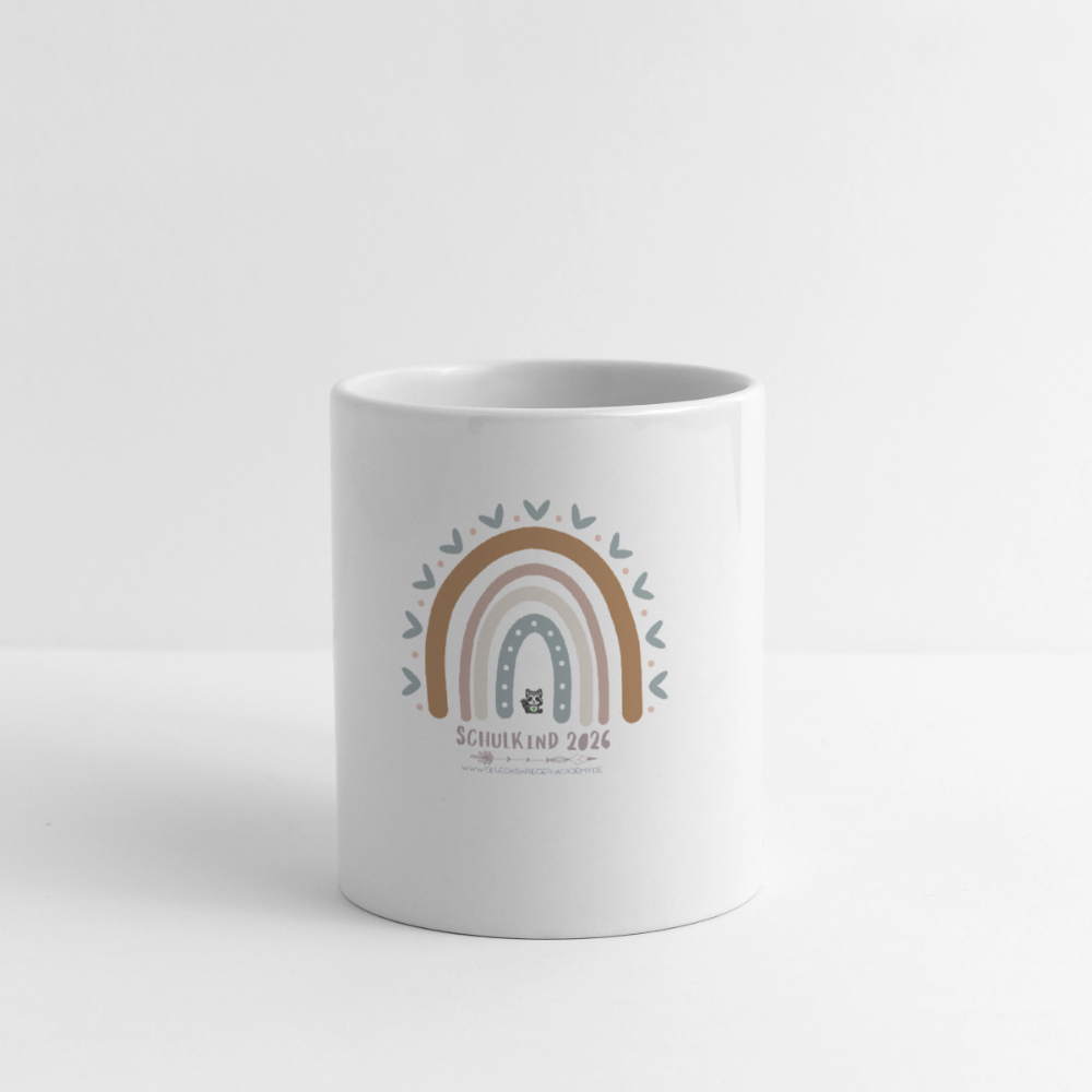 Glückskrieger Tasse – Dein täglicher Begleiter - white