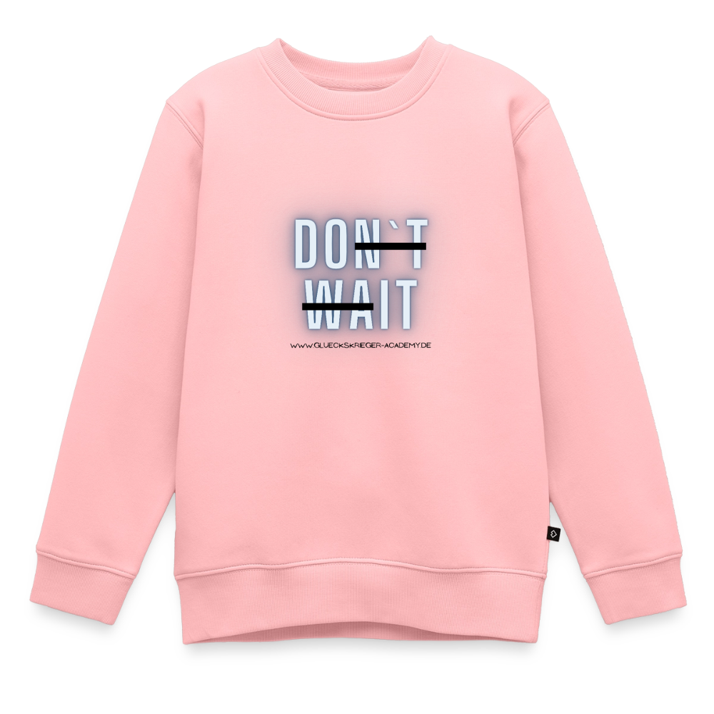 Glückskrieger Kinder Pullover – Do it - rose
