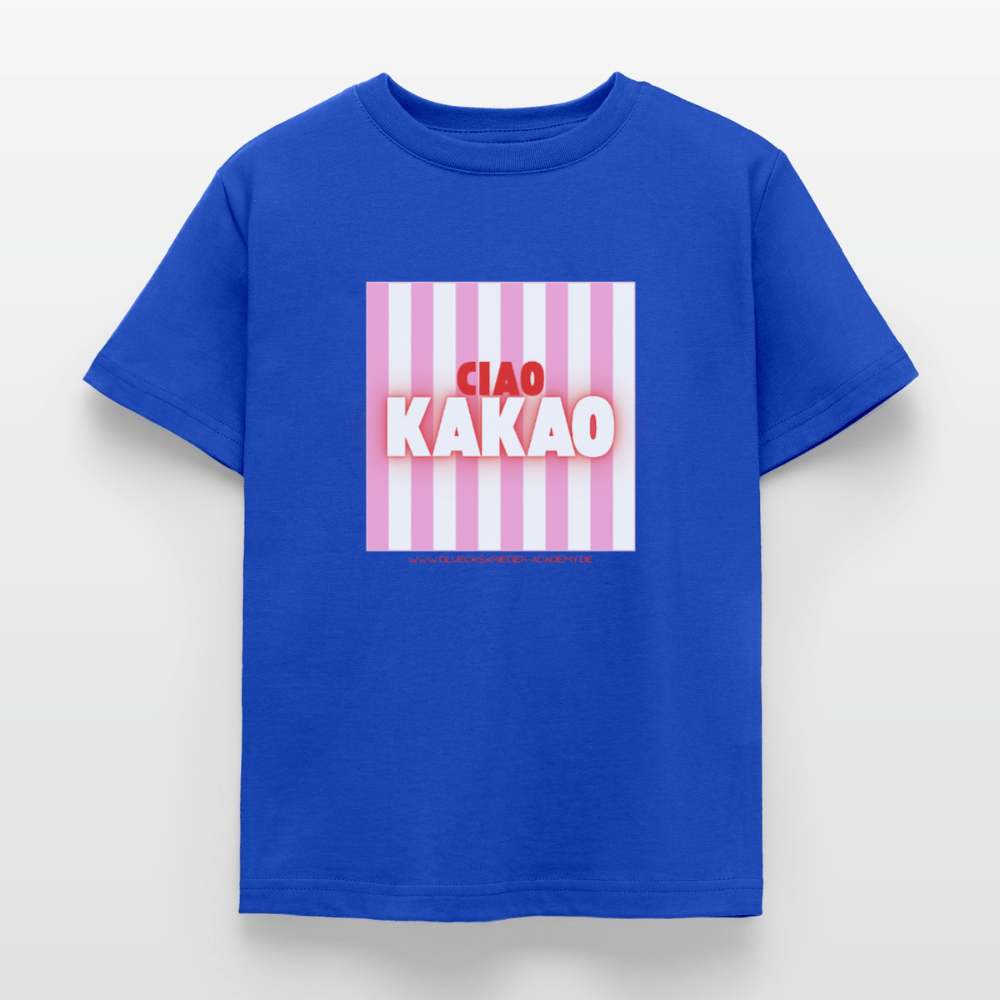 Kinder Shirt - Ciao Kakao - royal blue