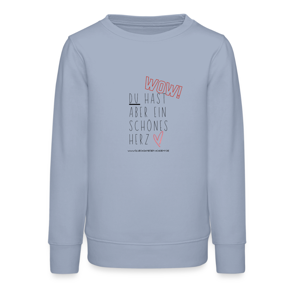 Glückskrieger Teens Pullover – Herz - lavender-violet