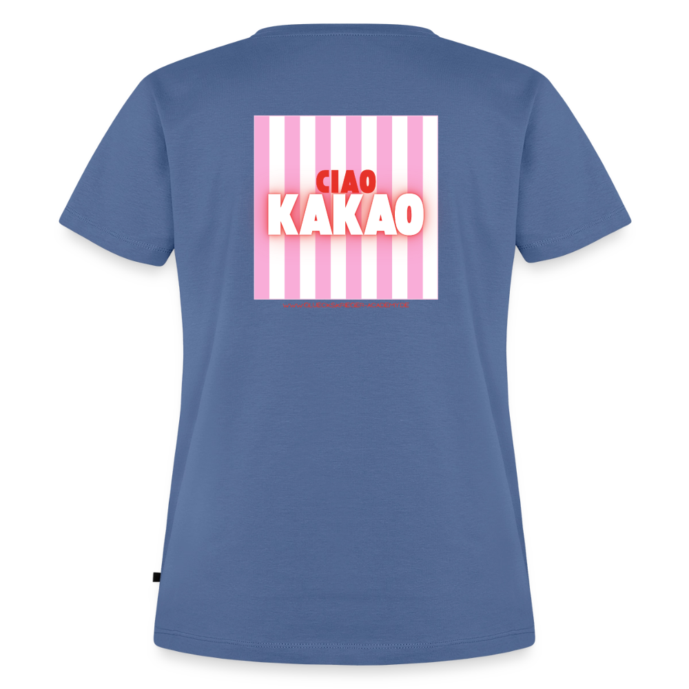 Damen Shirt 2- Ciao - stone blue