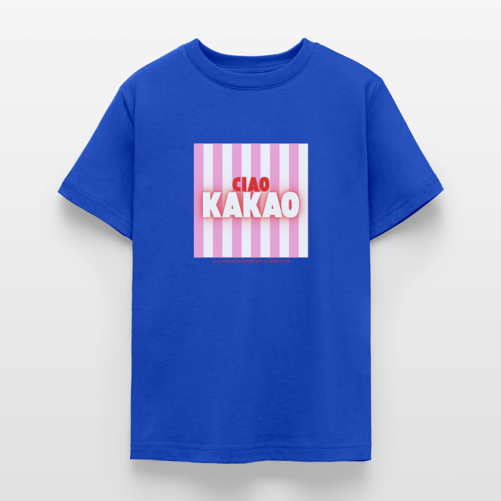T-Shirt für Teens- Ciao Kakao - royal blue