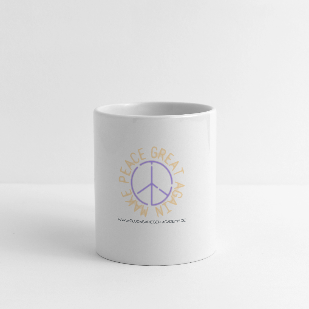 Glückskrieger Tasse – Dein täglicher Begleiter - white