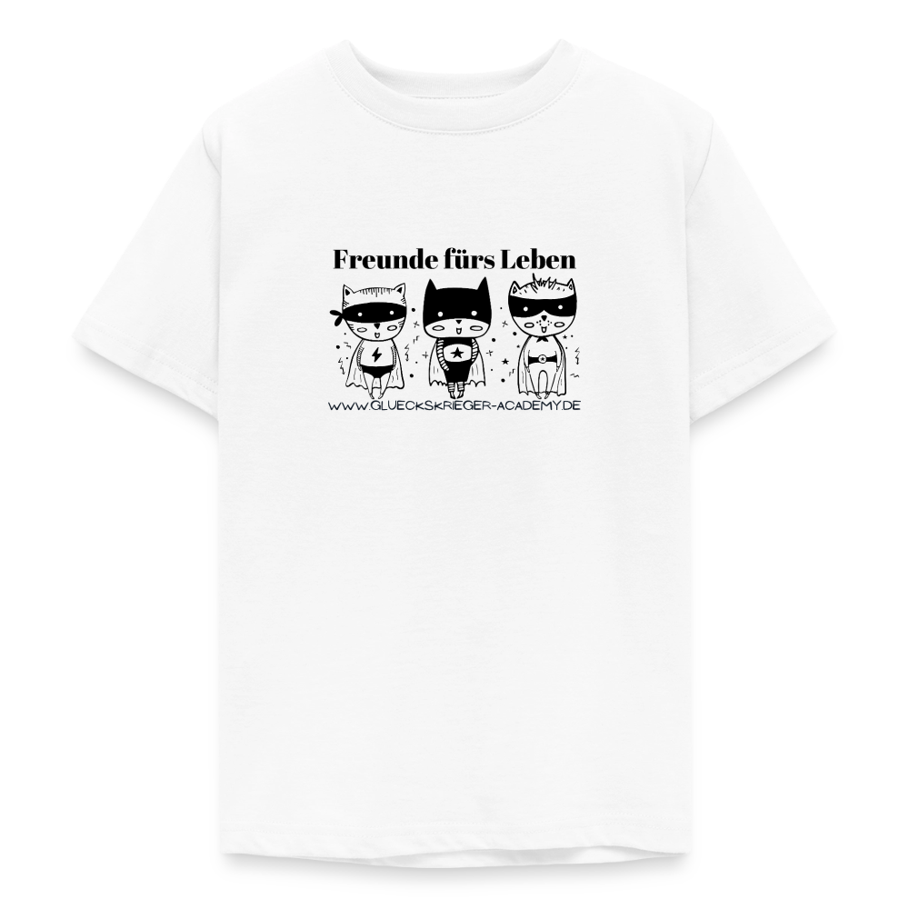 T-Shirt für Kids- Freunde fürs Leben - white
