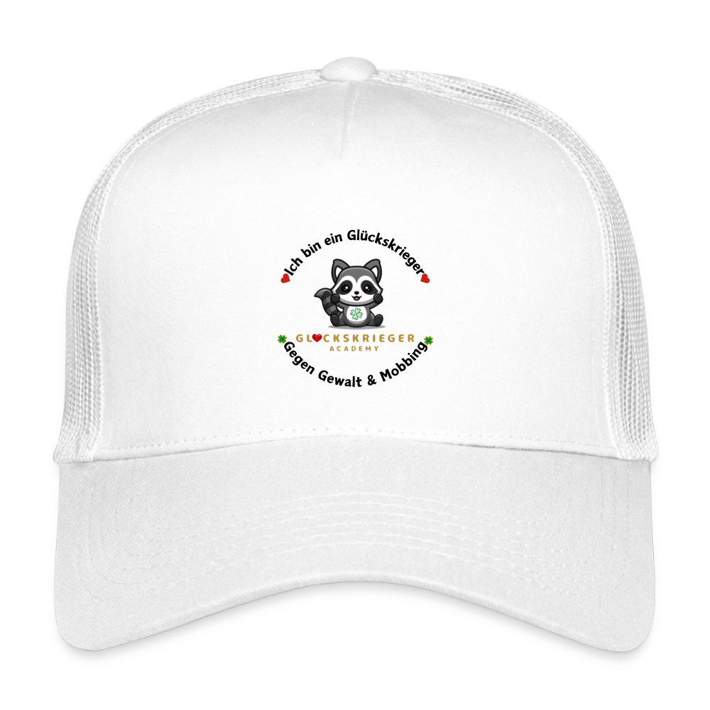 Kids’ Trucker Cap - white