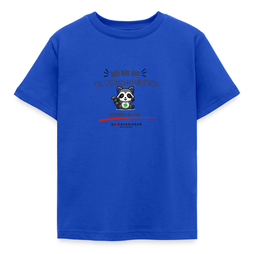 Glückskrieger Shirt – Stark für mich & andere - royal blue