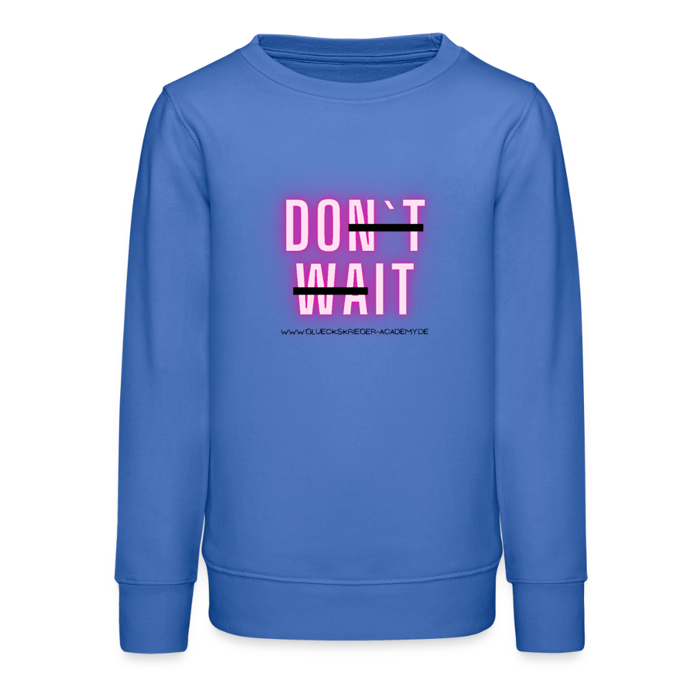 Glückskrieger Teens Pullover – Do it - carolina blue