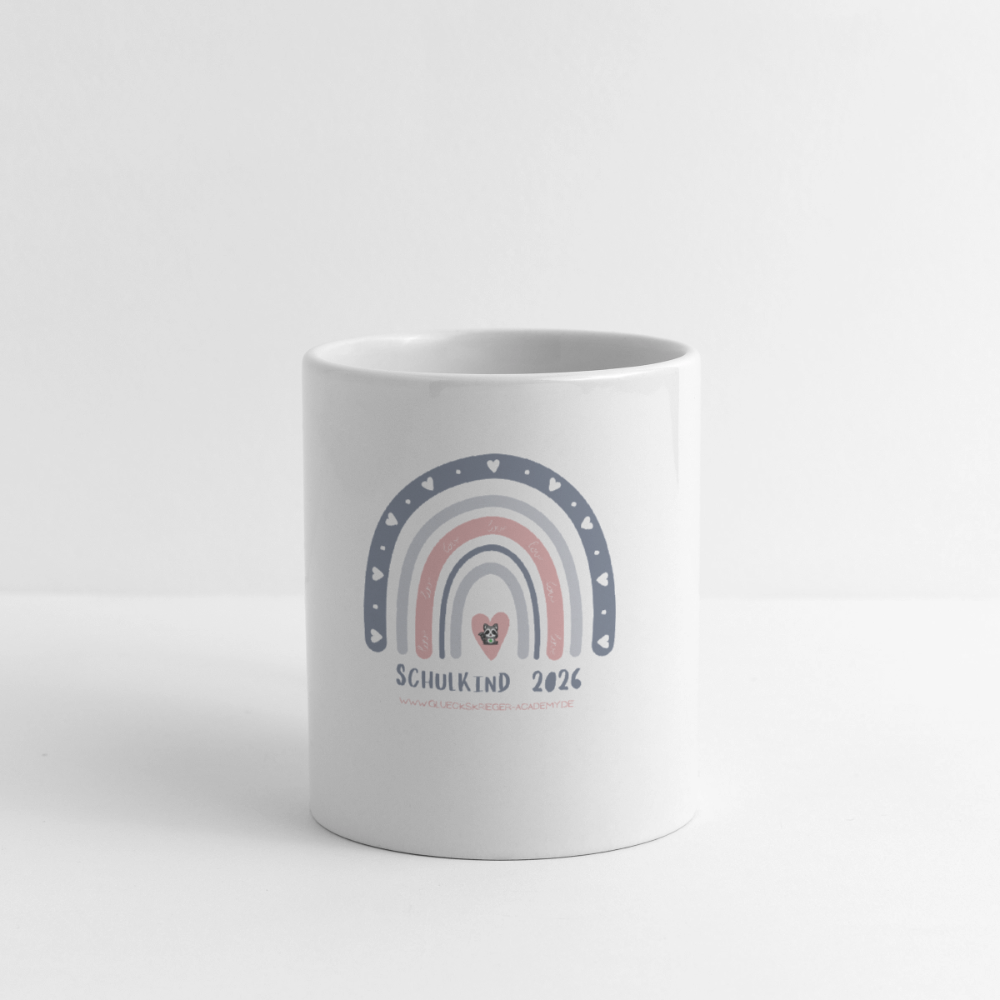 Glückskrieger Tasse – Dein täglicher Begleiter - white