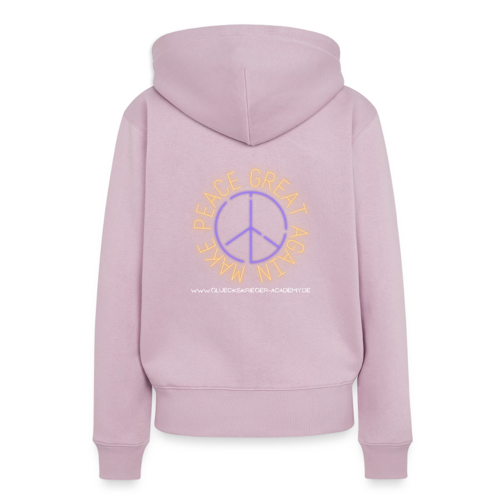 Damen Hoodies – Peace - dusky pink