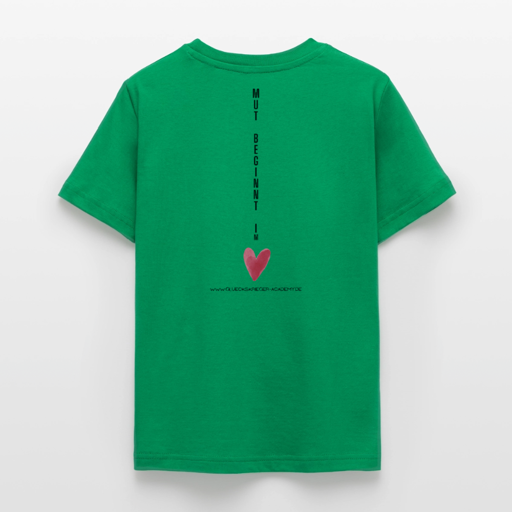 T-Shirt für Teens- Mut - kelly green