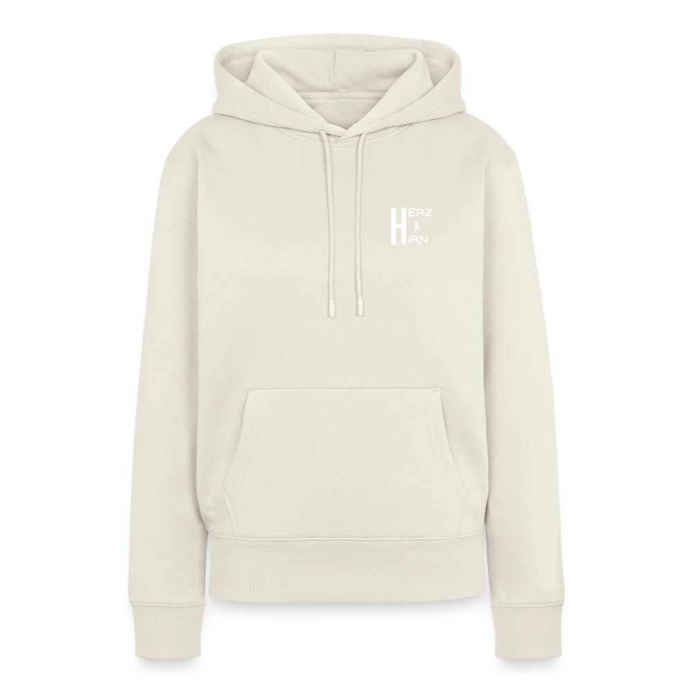 Damen Hoodies – Dreamteam - off white