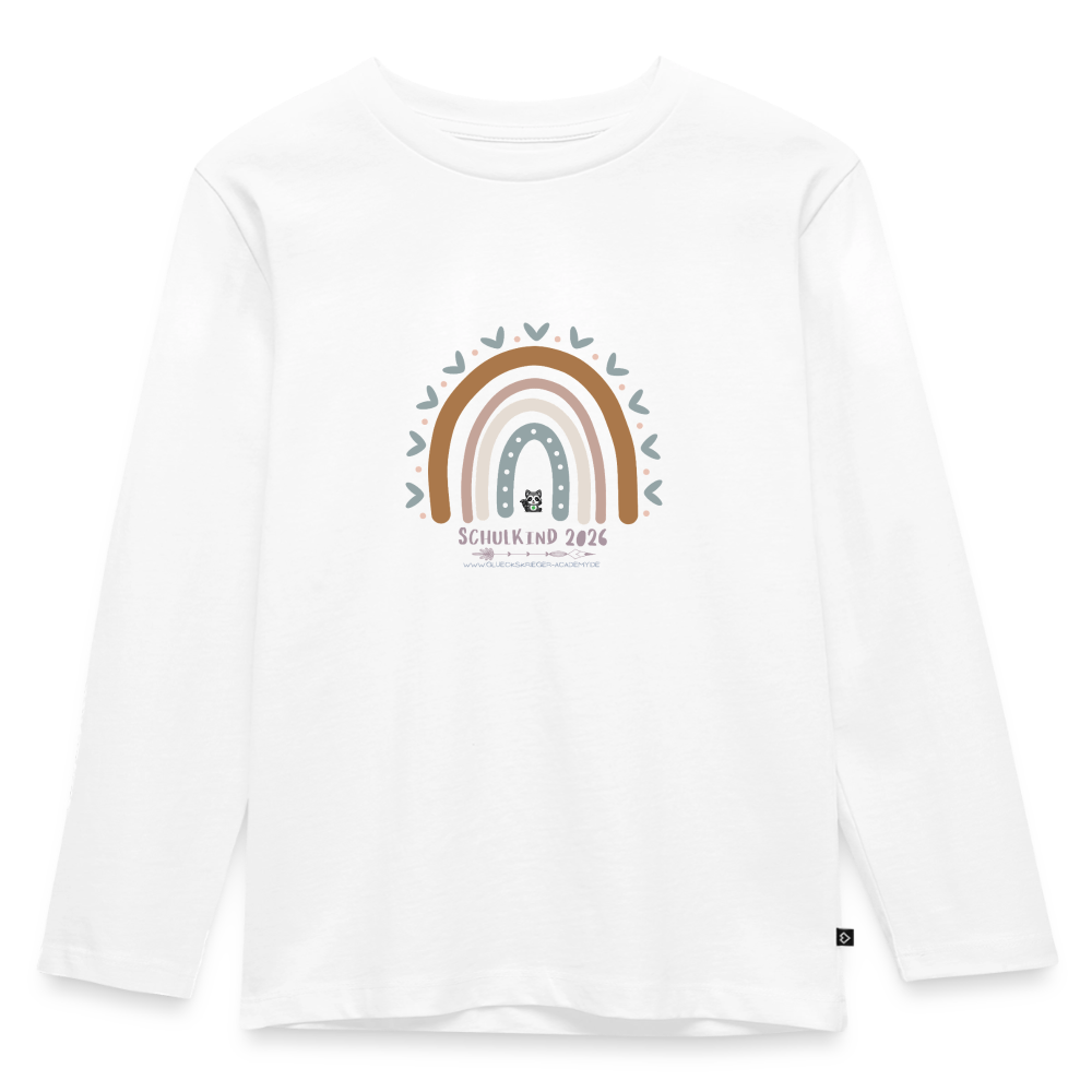Langarmshirt für kleine Glückskrieger - white