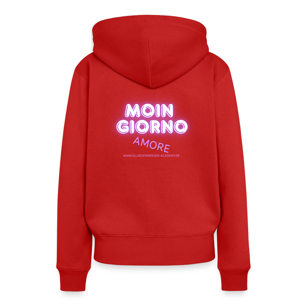 Damen Hoodies – Moin - red