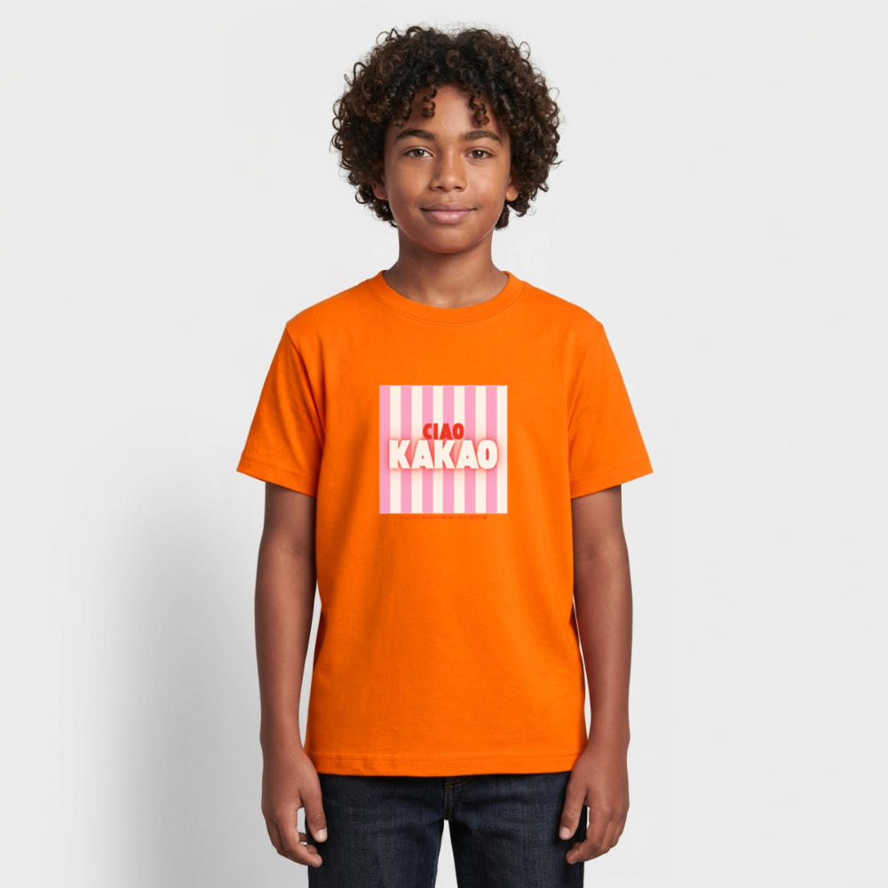 T-Shirt für Teens- Ciao Kakao - orange