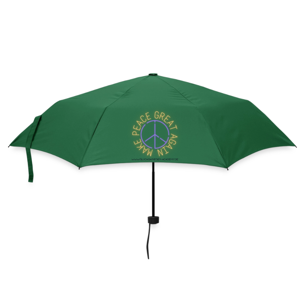 Glückskrieger Regenschirm – Stark durch jedes Wetter - bottlegreen
