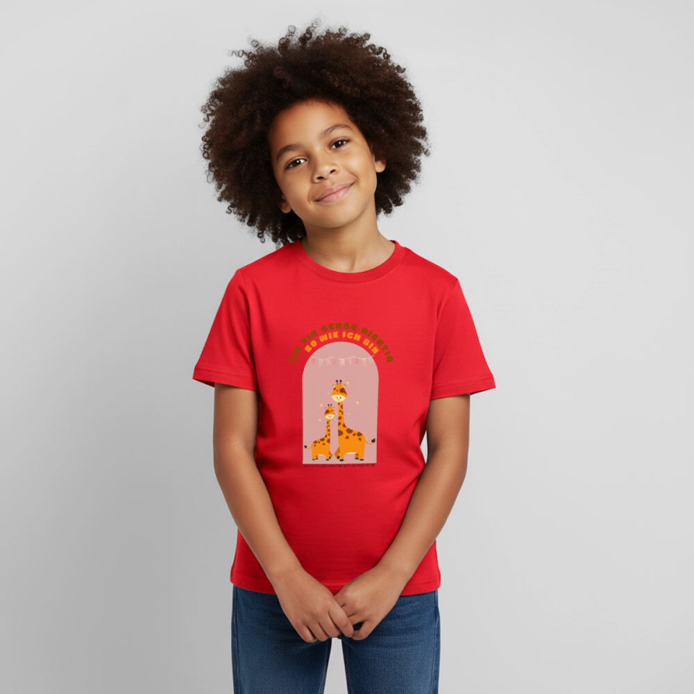 Kinder Shirt - Ich bin... - red