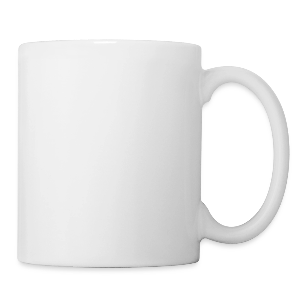Glückskrieger Tasse – Dein täglicher Begleiter - white