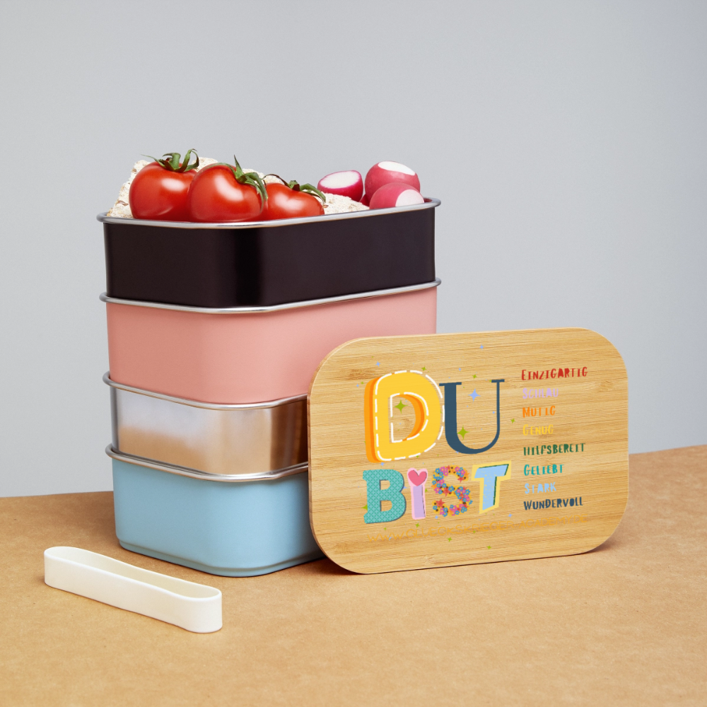 Kinder Lunchbox – Mut & Selbstvertrauen für jeden Tag - black