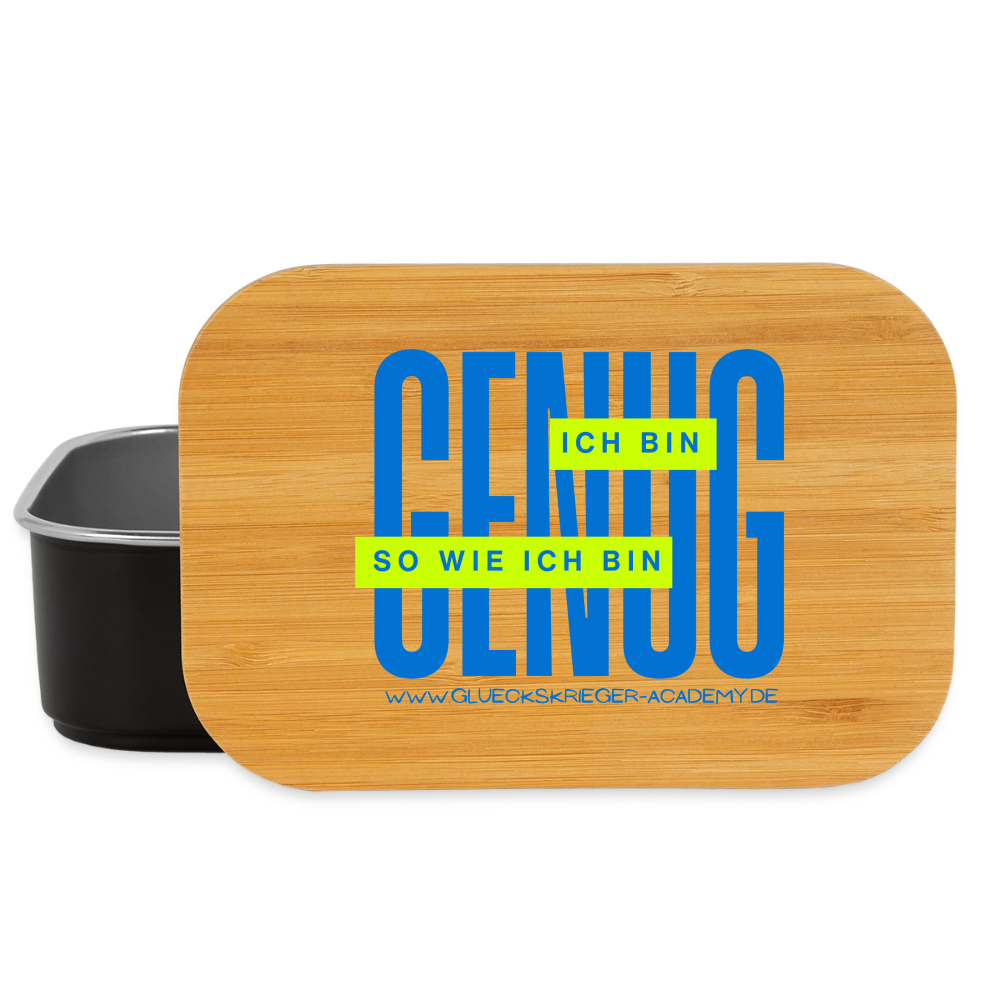 Kinder Lunchbox – Genug - black