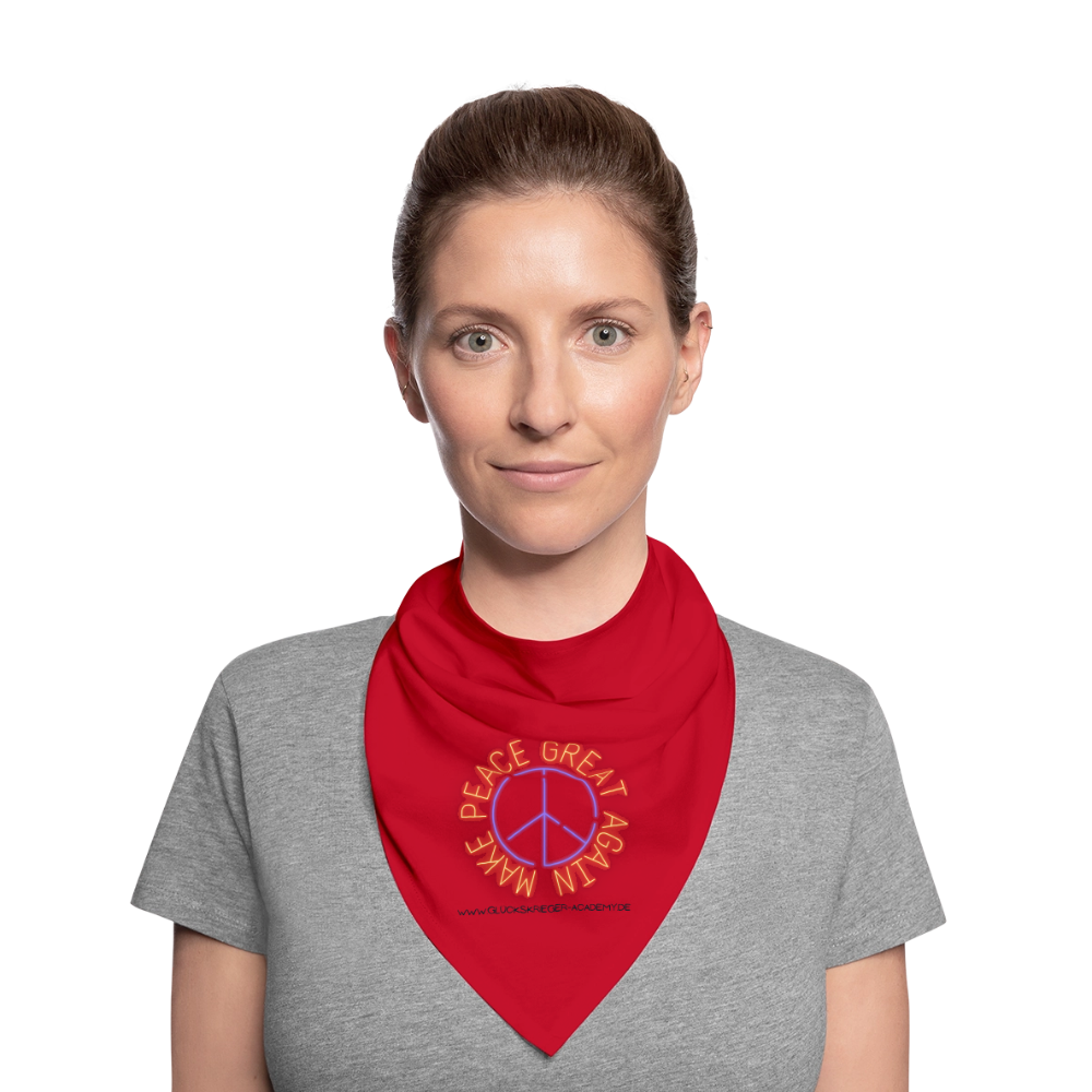 Glückskrieger Tuch – Vielseitig & stark - red