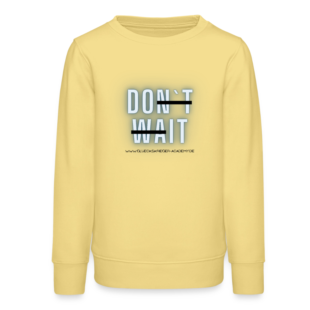 Glückskrieger Teens Pullover – Do it - viva yellow 