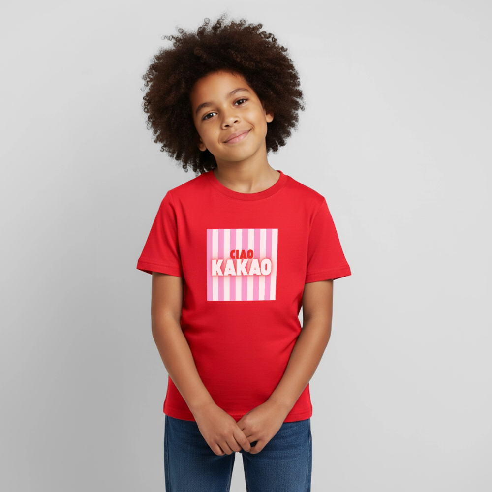Kinder Shirt - Ciao Kakao - red