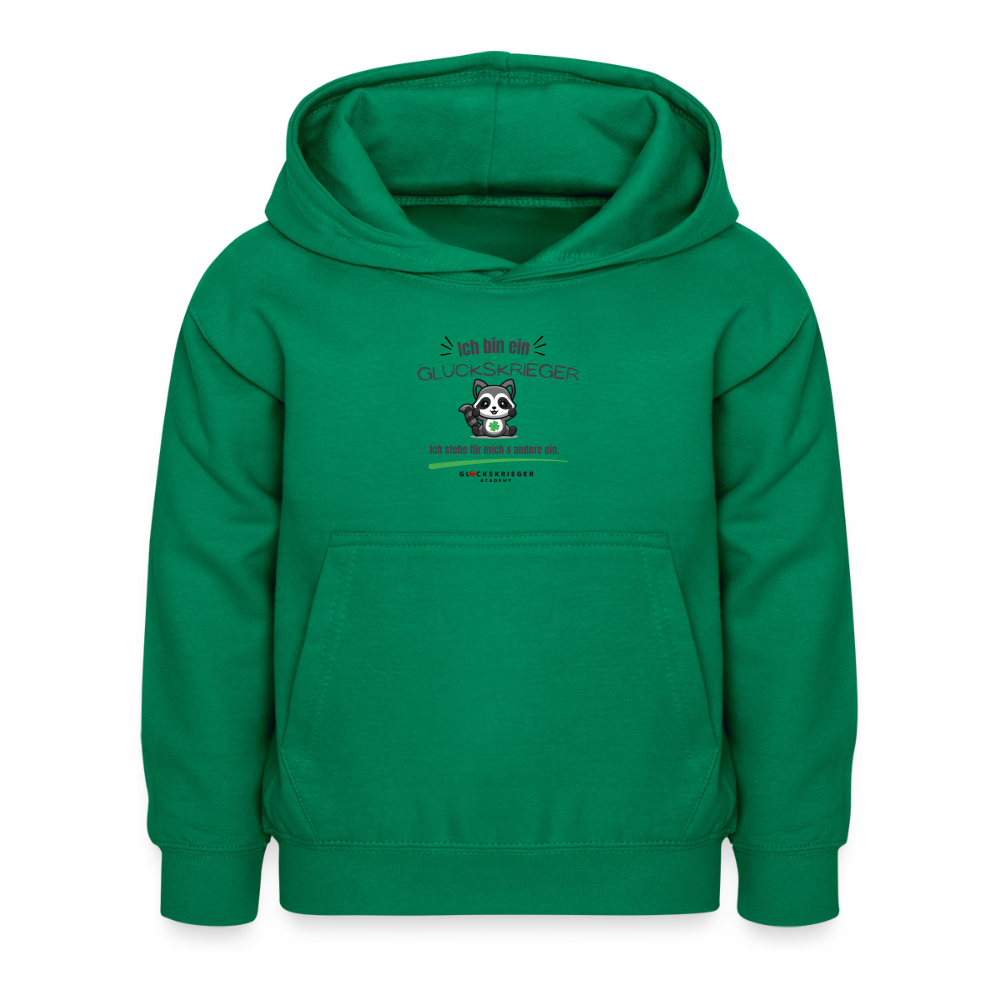 Glückskrieger Hoodie – Schulkind 2026 - kelly green