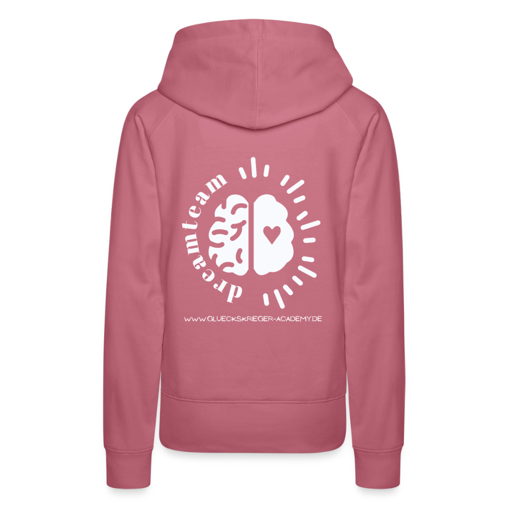 Damen Hoodies – Dreamteam - mauve
