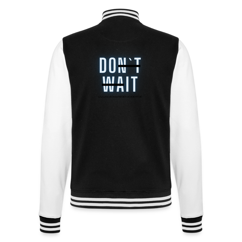 College Jacke –Do it - black/white