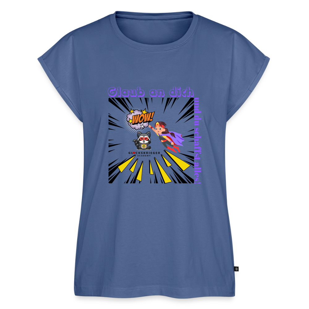 Damen Shirt - stone blue