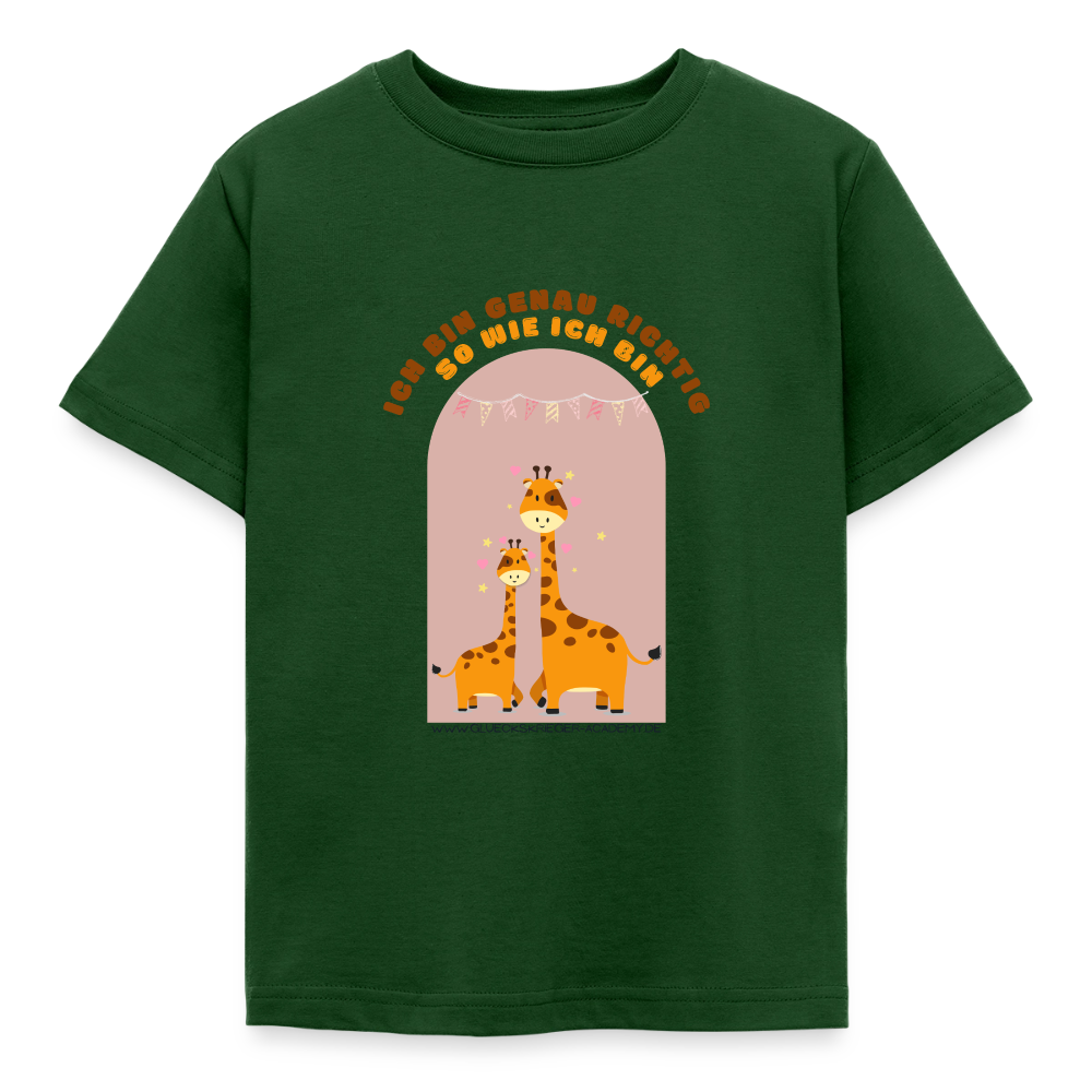 Kinder Shirt - Ich bin... - forest green