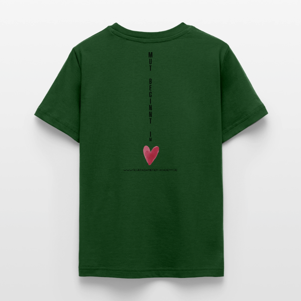 T-Shirt für Teens- Mut - forest green