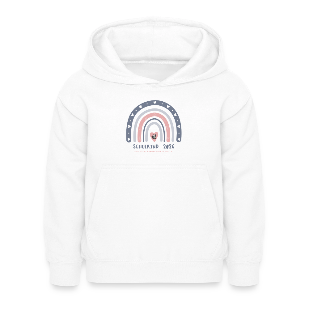 Glückskrieger Hoodie – Schulkind 2026 - white