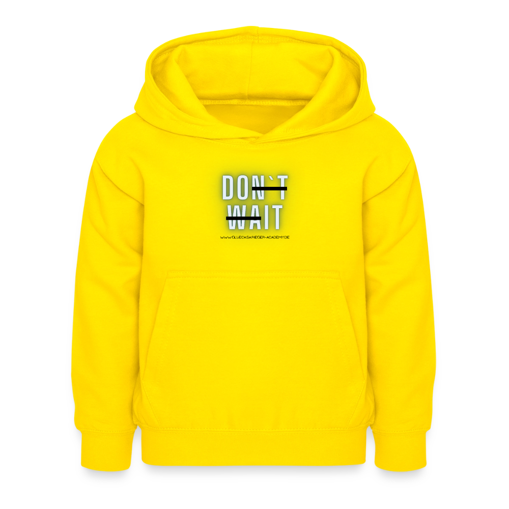 Glückskrieger Hoodie – Do it - yellow