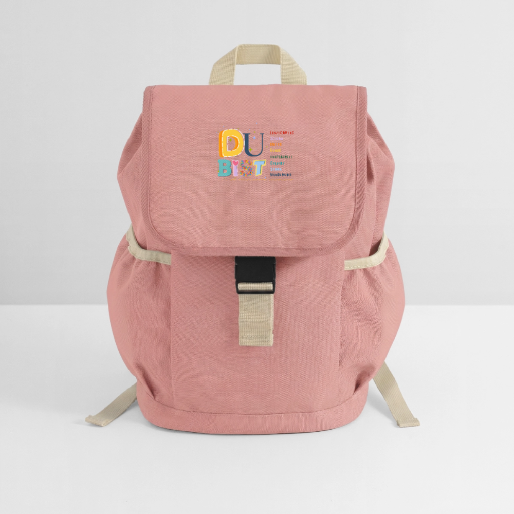 Kinder Rucksack – Mut & Selbstvertrauen für jeden Tag - canyon pink