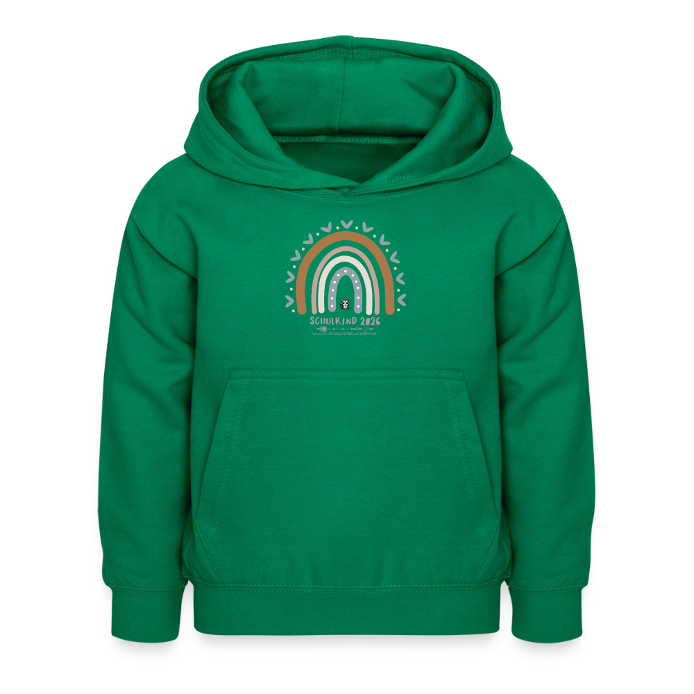 Glückskrieger Hoodie – Schulkind 2026 - kelly green