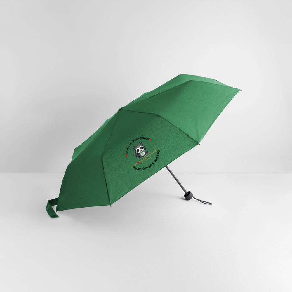Glückskrieger Regenschirm – Stark durch jedes Wetter - bottlegreen
