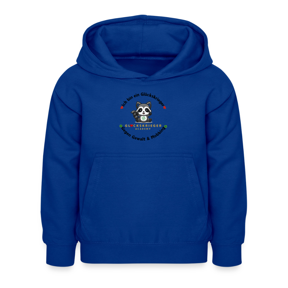 Glückskrieger Hoodie – Stark & Mutig - bright royal