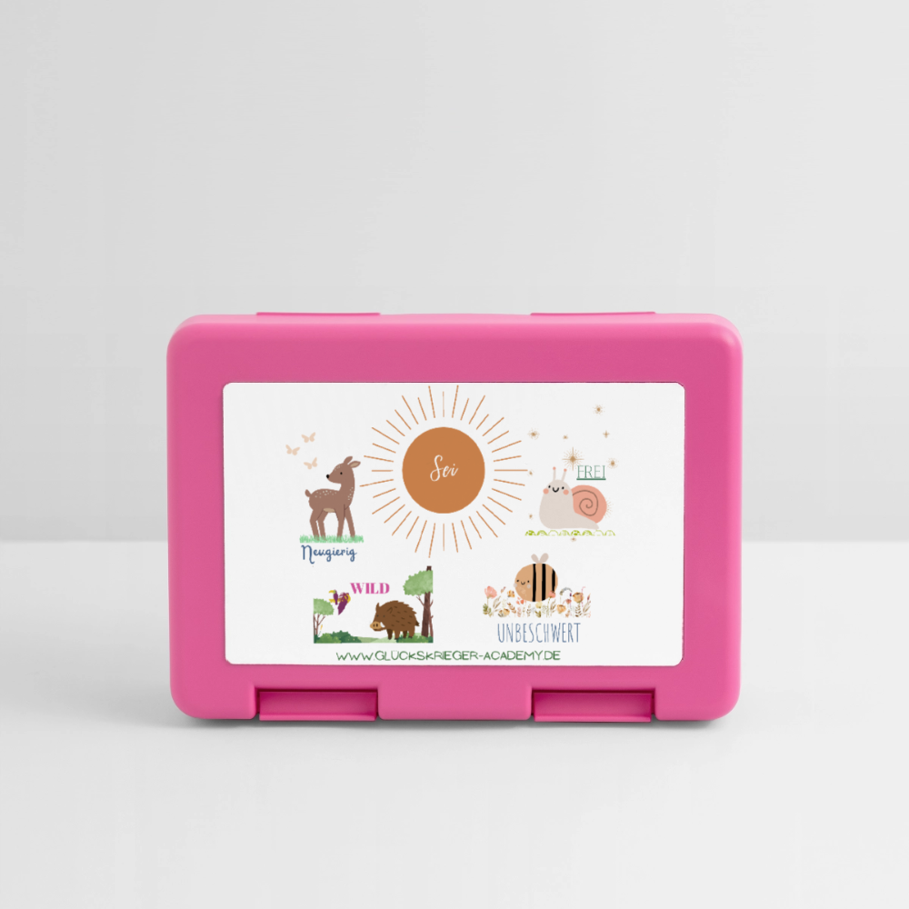 Kinder Lunchbox – Mut & Selbstvertrauen für jeden Tag - pink