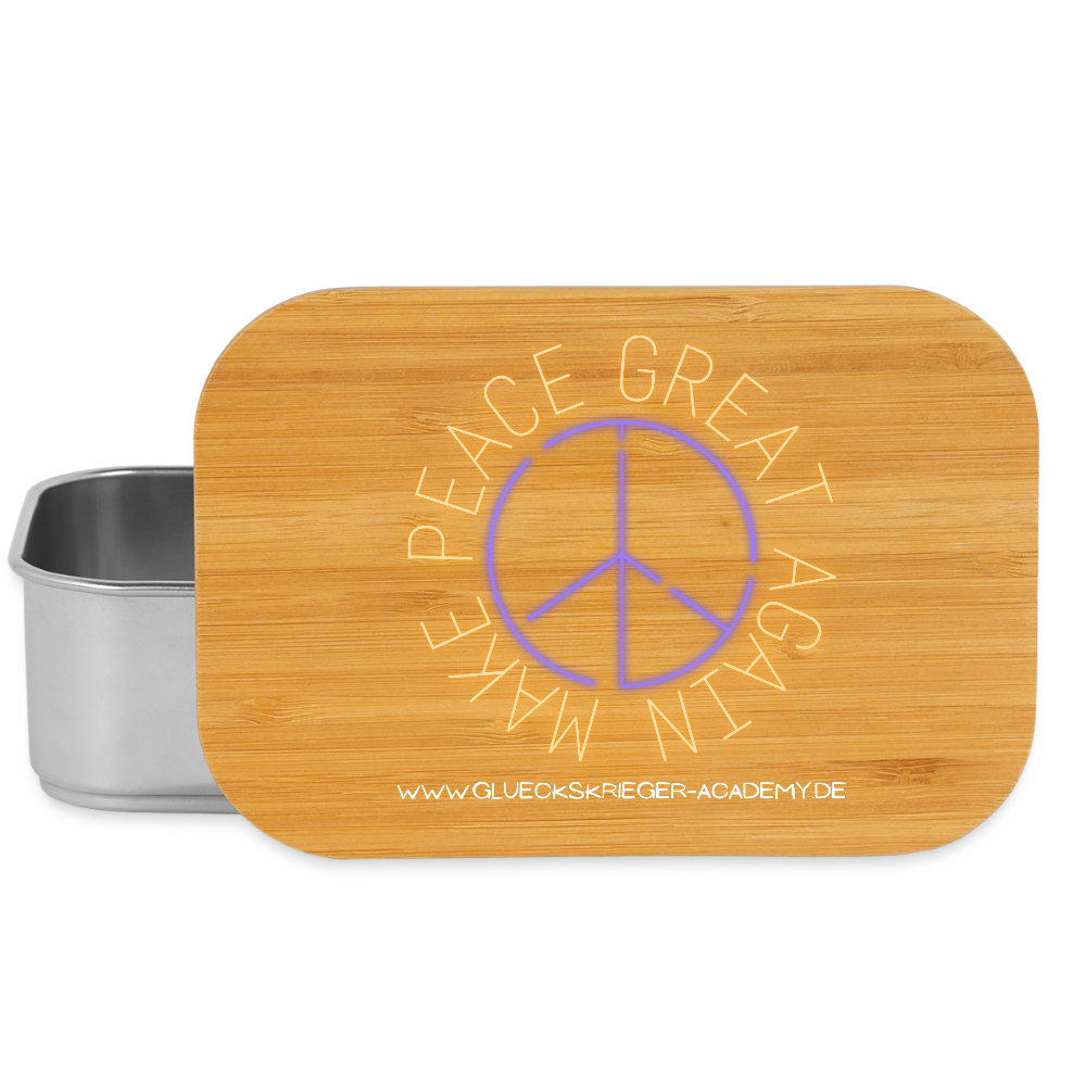 Kinder Lunchbox – Peace - silver