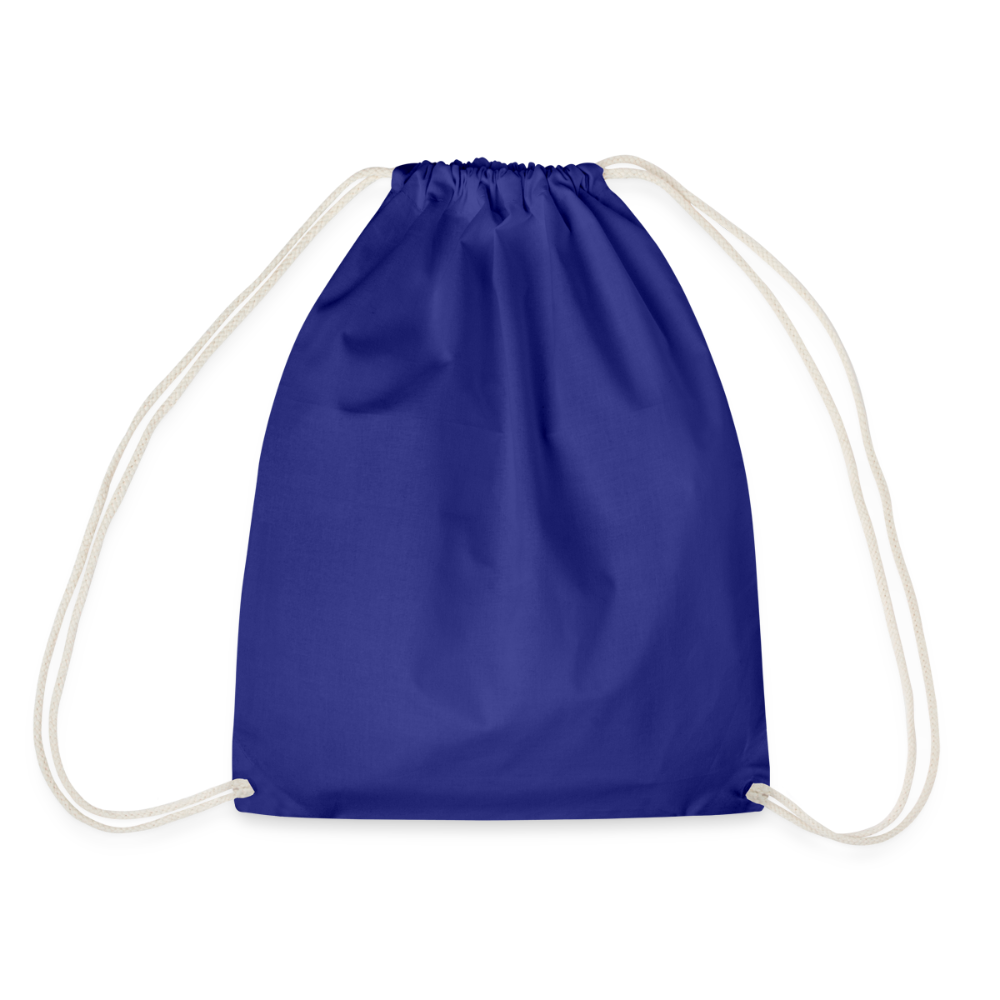 Glückskrieger Turnbeutel – Stärke für unterwegs - royal blue