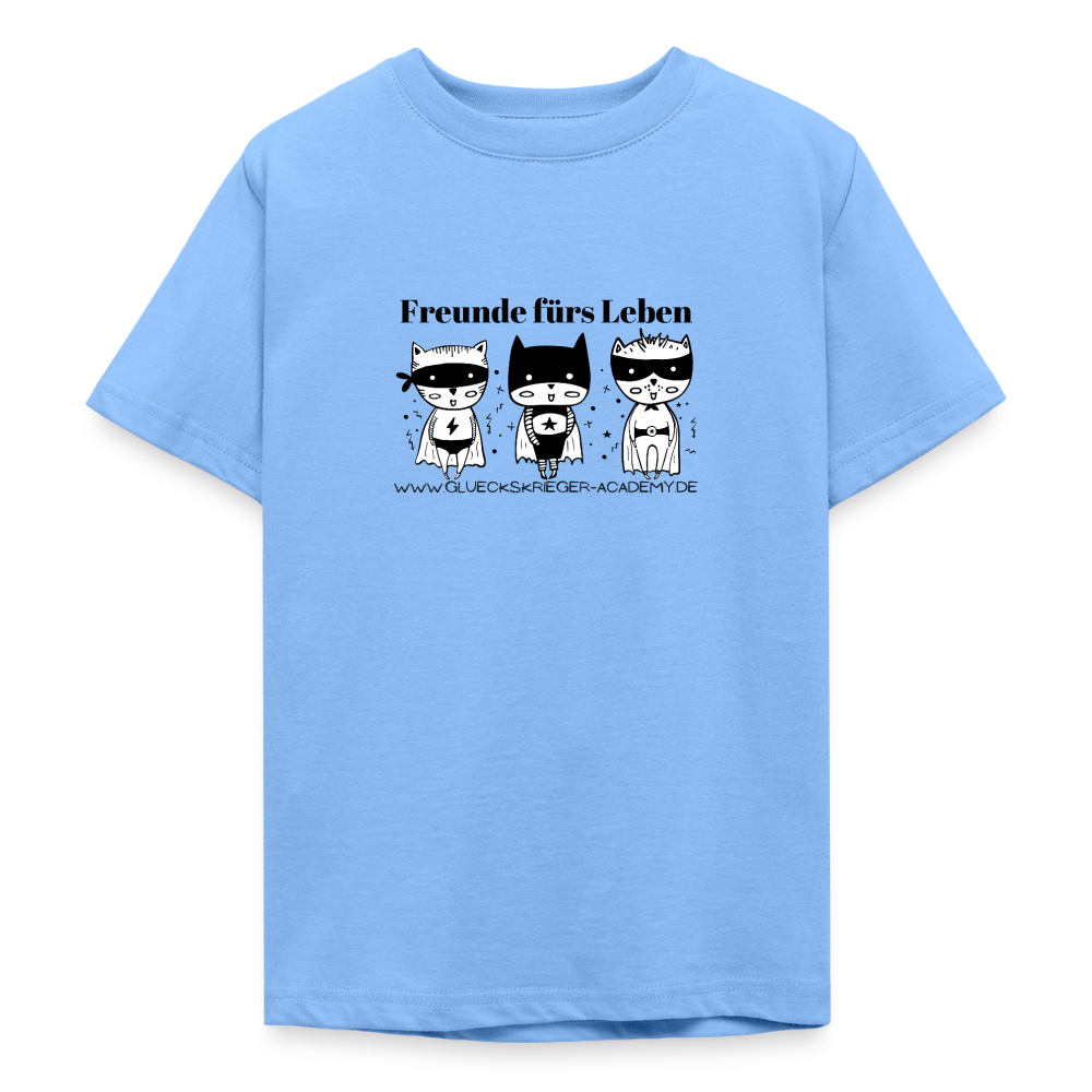 T-Shirt für Kids- Freunde fürs Leben - sky blue