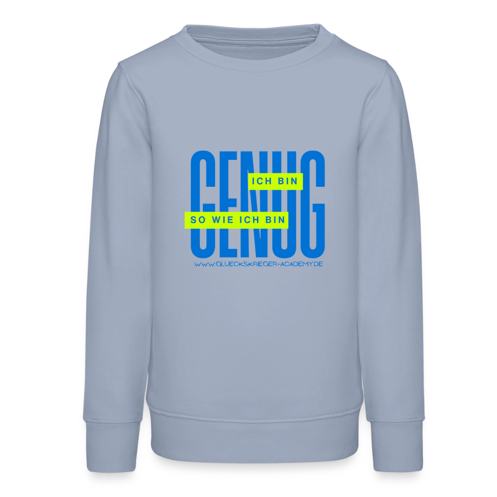 Glückskrieger Teens Pullover – Genug - lavender-violet