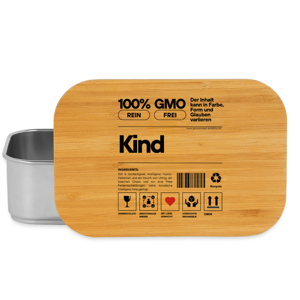 Kinder Lunchbox – Mut & Selbstvertrauen für jeden Tag - silver