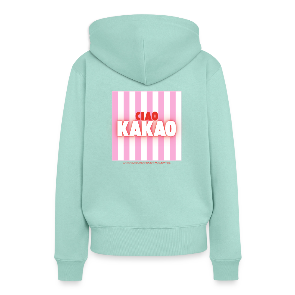 Damen Hoodies – Ciao - mint 