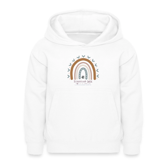 Glückskrieger Hoodie – Schulkind 2026 - white