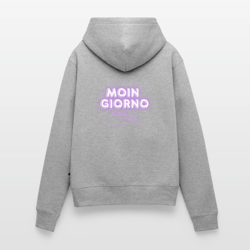 Damen Hoodies – Moin - heather grey