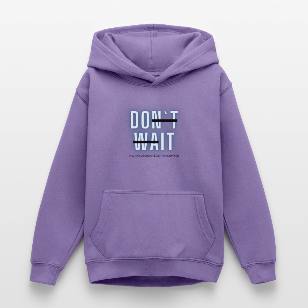 Glückskrieger Hoodie  für Teens– Do it - lavender