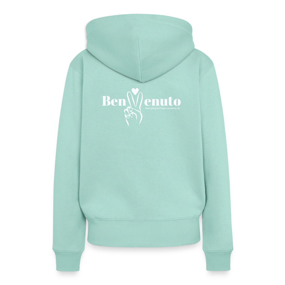 Damen Hoodies – Benvenuto - mint 